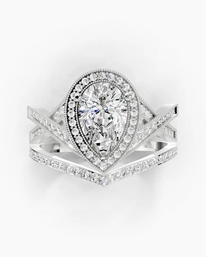 Regal Pear Women Ring