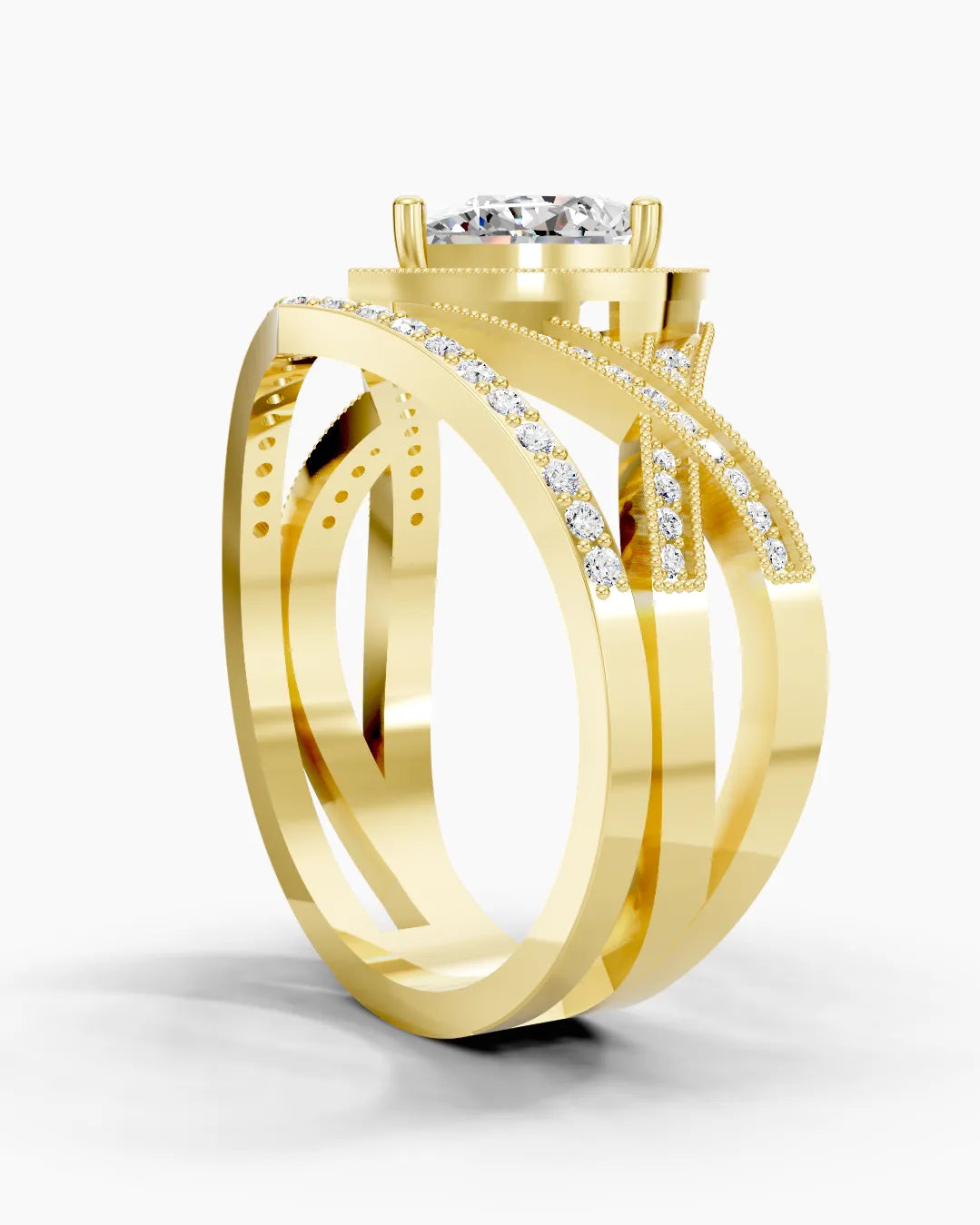 Pear Shine Delicate Women Ring