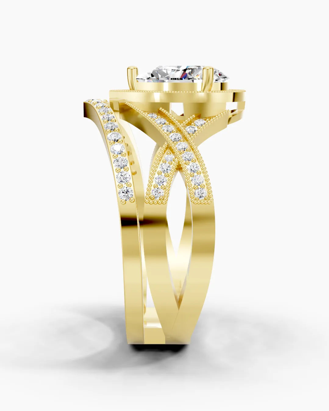 Pear Shine Delicate Women Ring