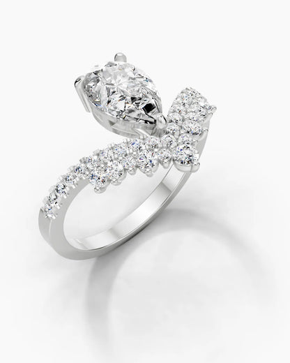 Majestic Pear Women Ring