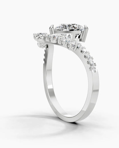 Majestic Pear Women Ring
