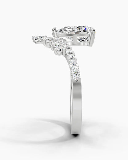 Majestic Pear Women Ring