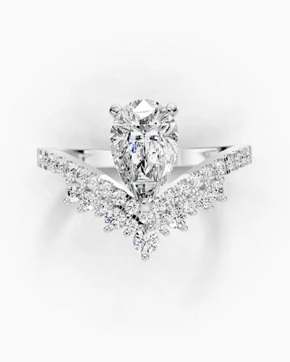 Majestic Pear Women Ring