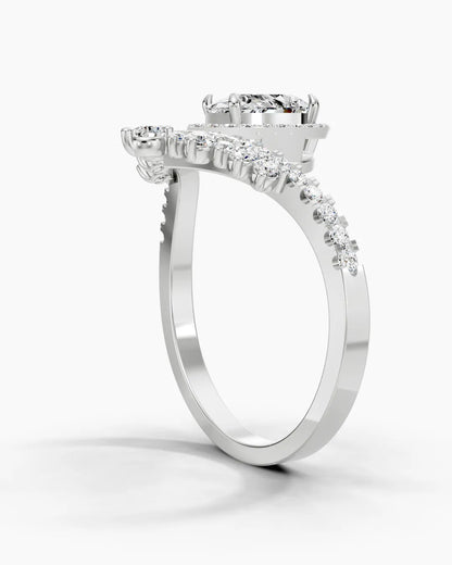 Royal Teardrop Women Ring