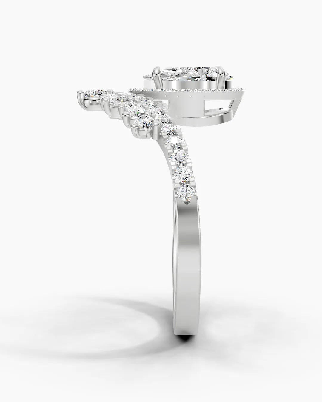 Royal Teardrop Women Ring