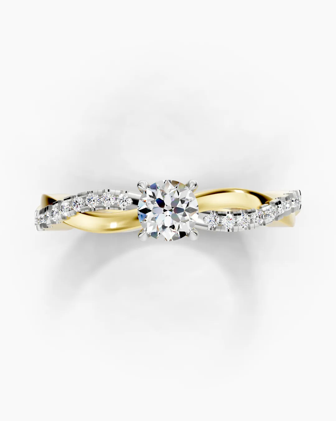 Elegant Twist Women Ring