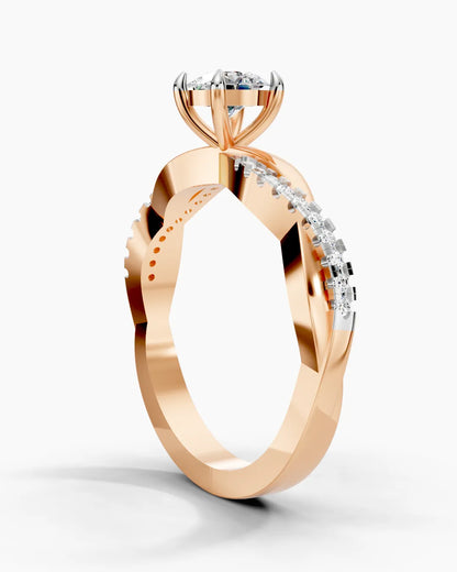 Brilliance Twist Women Ring