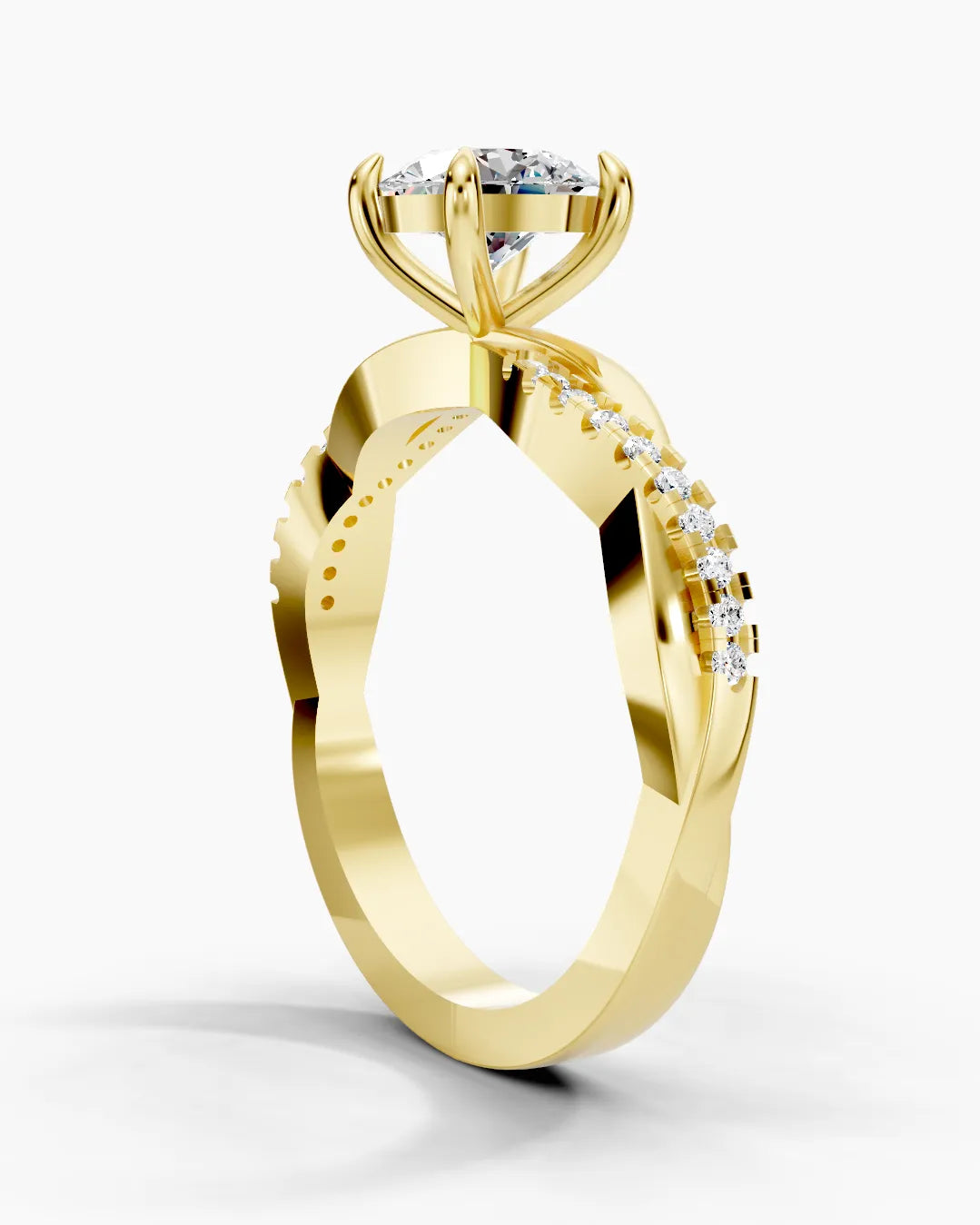 Rope Gleam Women Ring