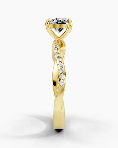 Rope Gleam Women Ring