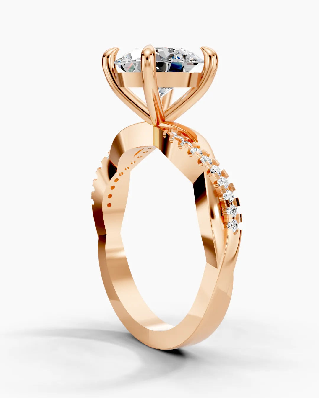 Twist Crown Women Ring