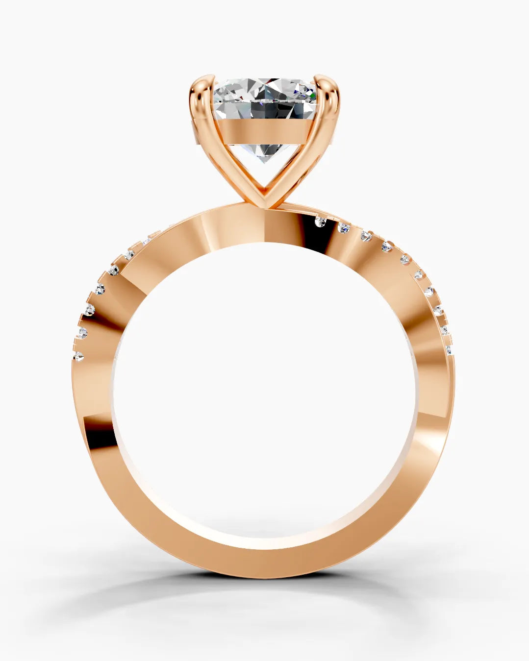 Twist Crown Women Ring