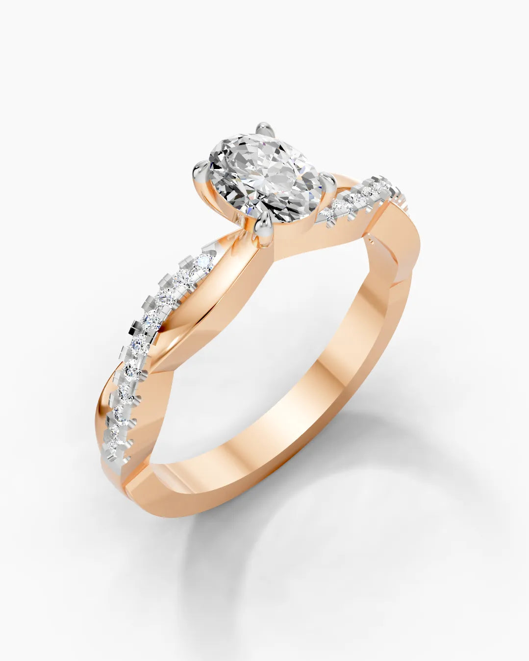 Oval Whisper Women Ring