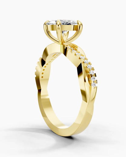 Oval Infinity Women Ring