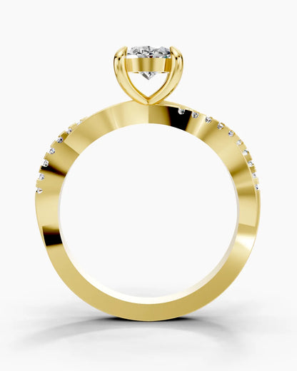 Oval Infinity Women Ring