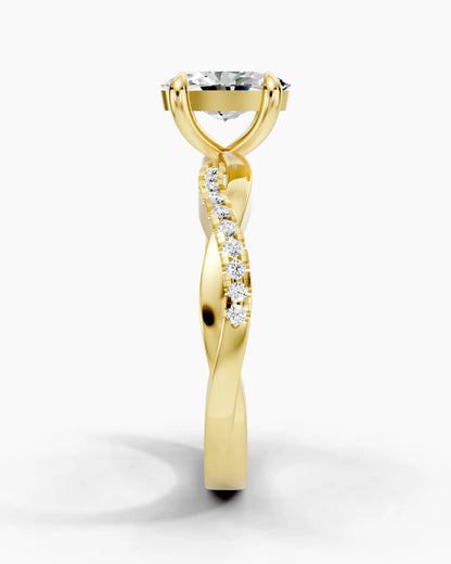 Oval Infinity Women Ring