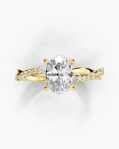 Oval Infinity Women Ring