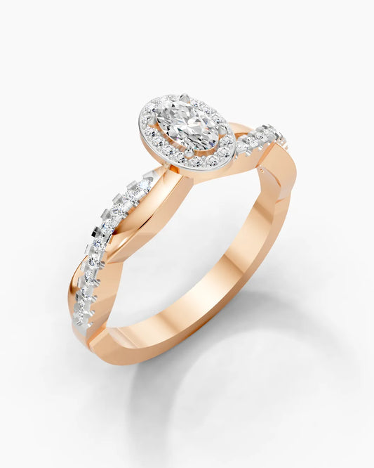 Oval Starfire Women Ring