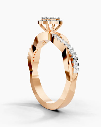 Oval Starfire Women Ring