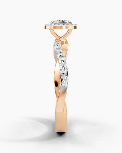 Oval Starfire Women Ring