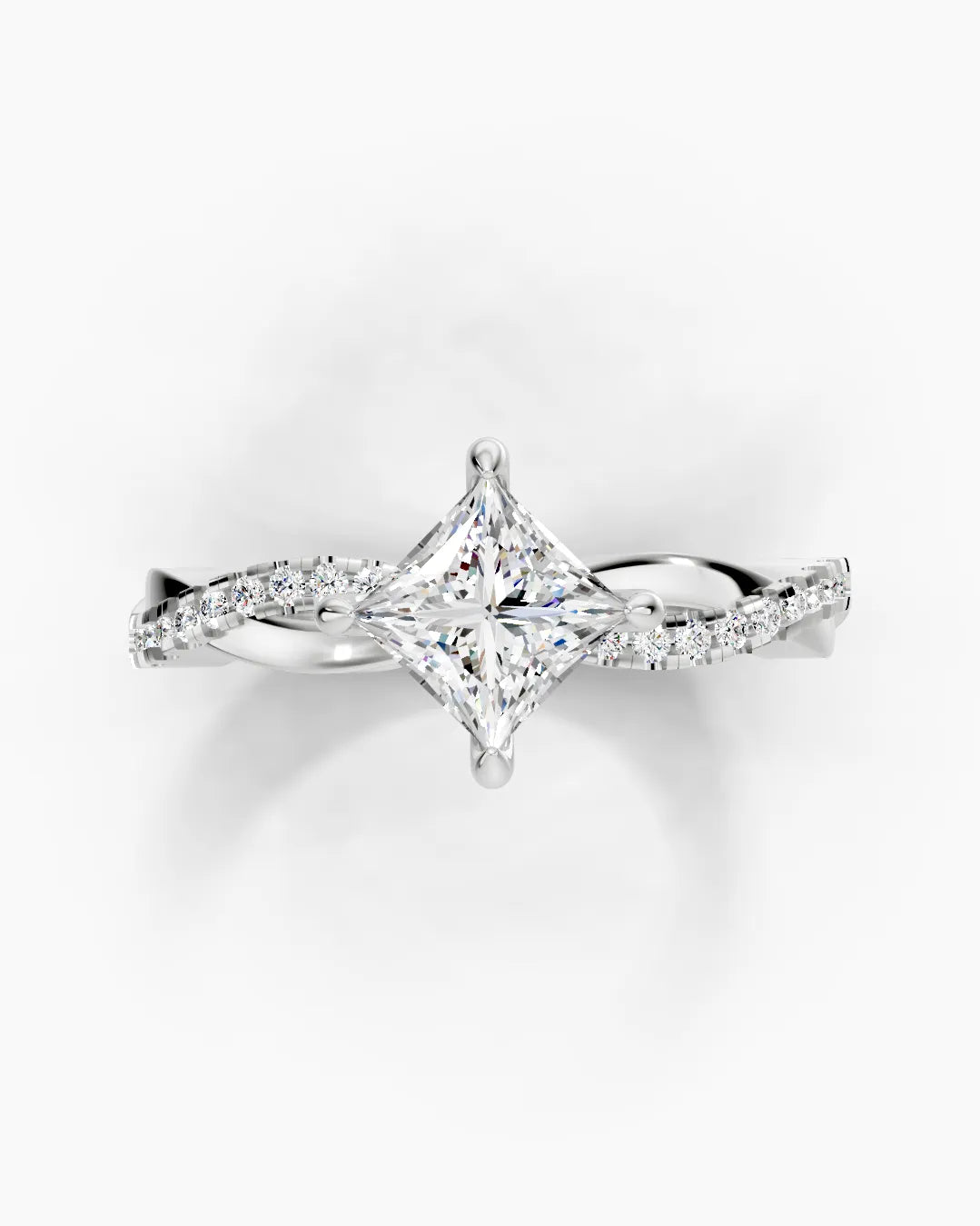 Square Radiant Women Ring