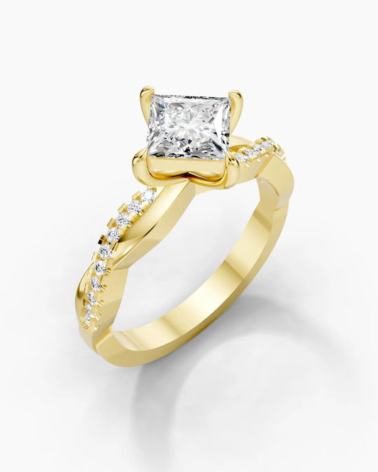 Princess Cut Women Ring