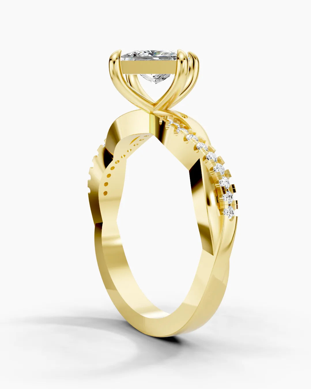 Princess Cut Women Ring