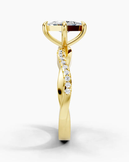 Princess Cut Women Ring