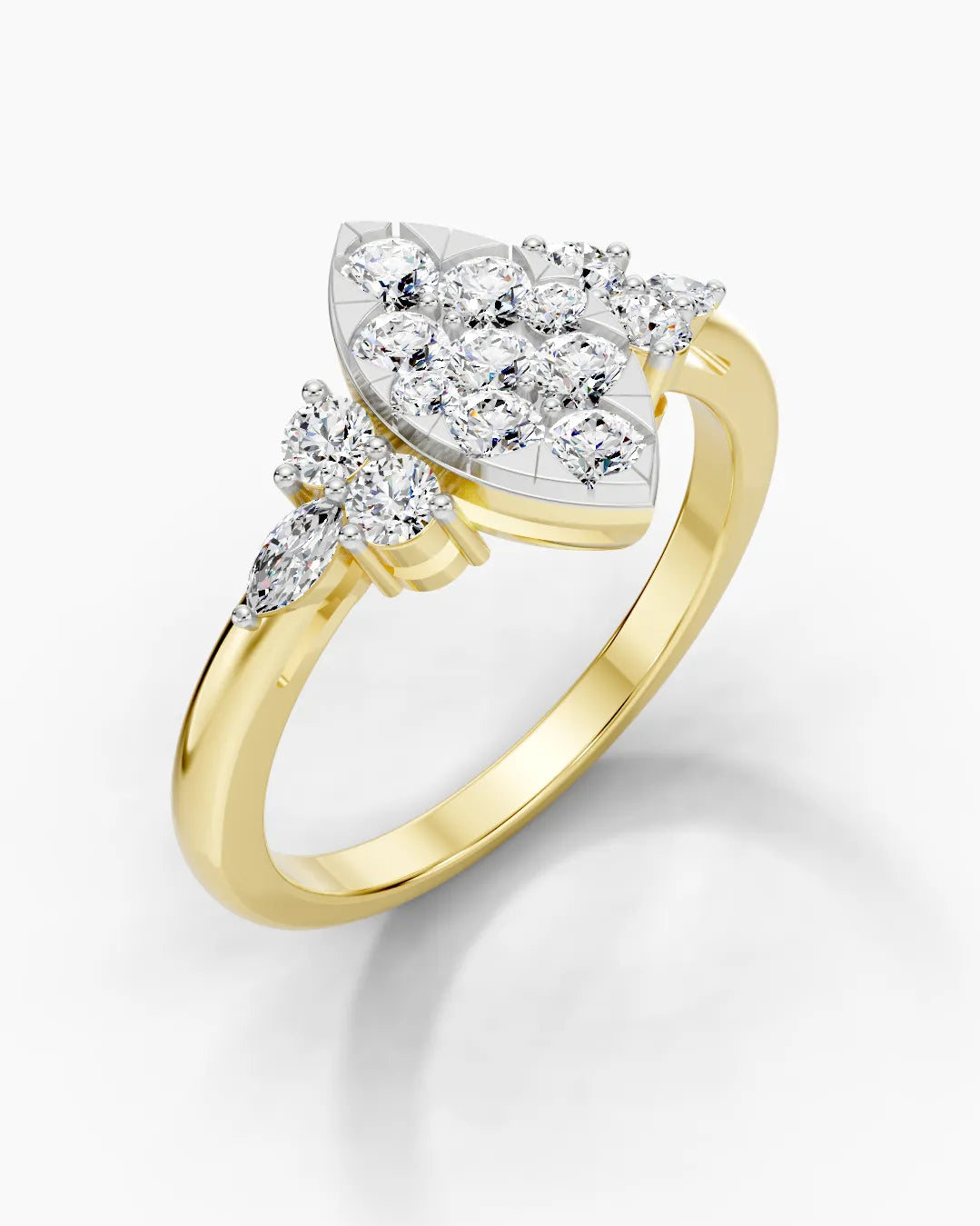 Petal Burst Women Ring