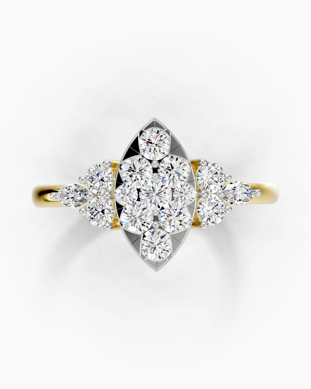 Petal Burst Women Ring