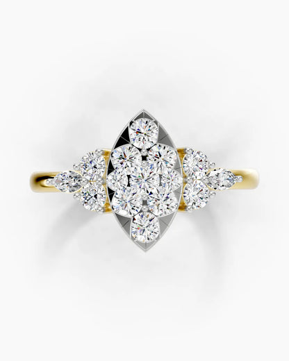 Petal Burst Women Ring