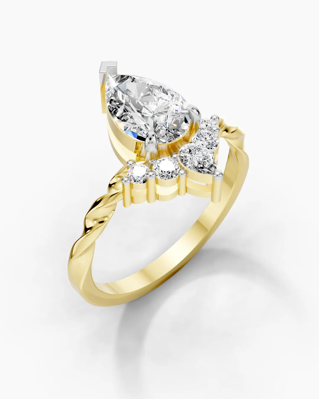 Pear Aura Women Ring