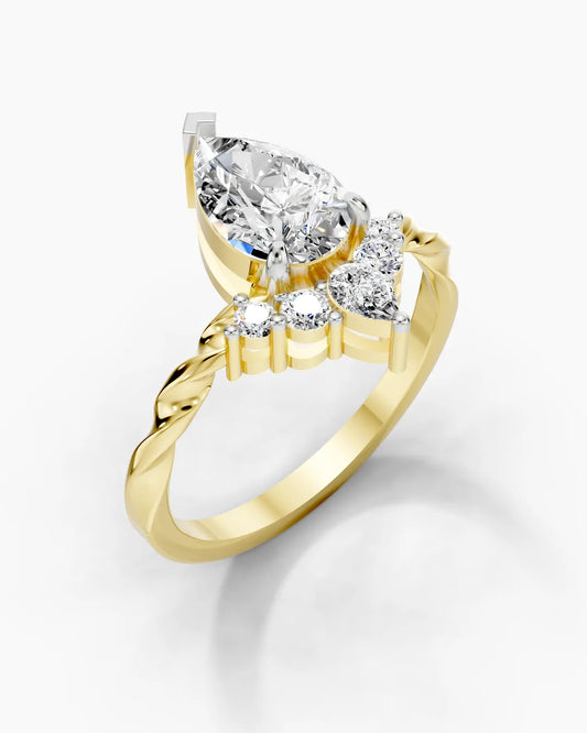 Pear Aura Women Ring