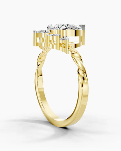 Pear Aura Women Ring