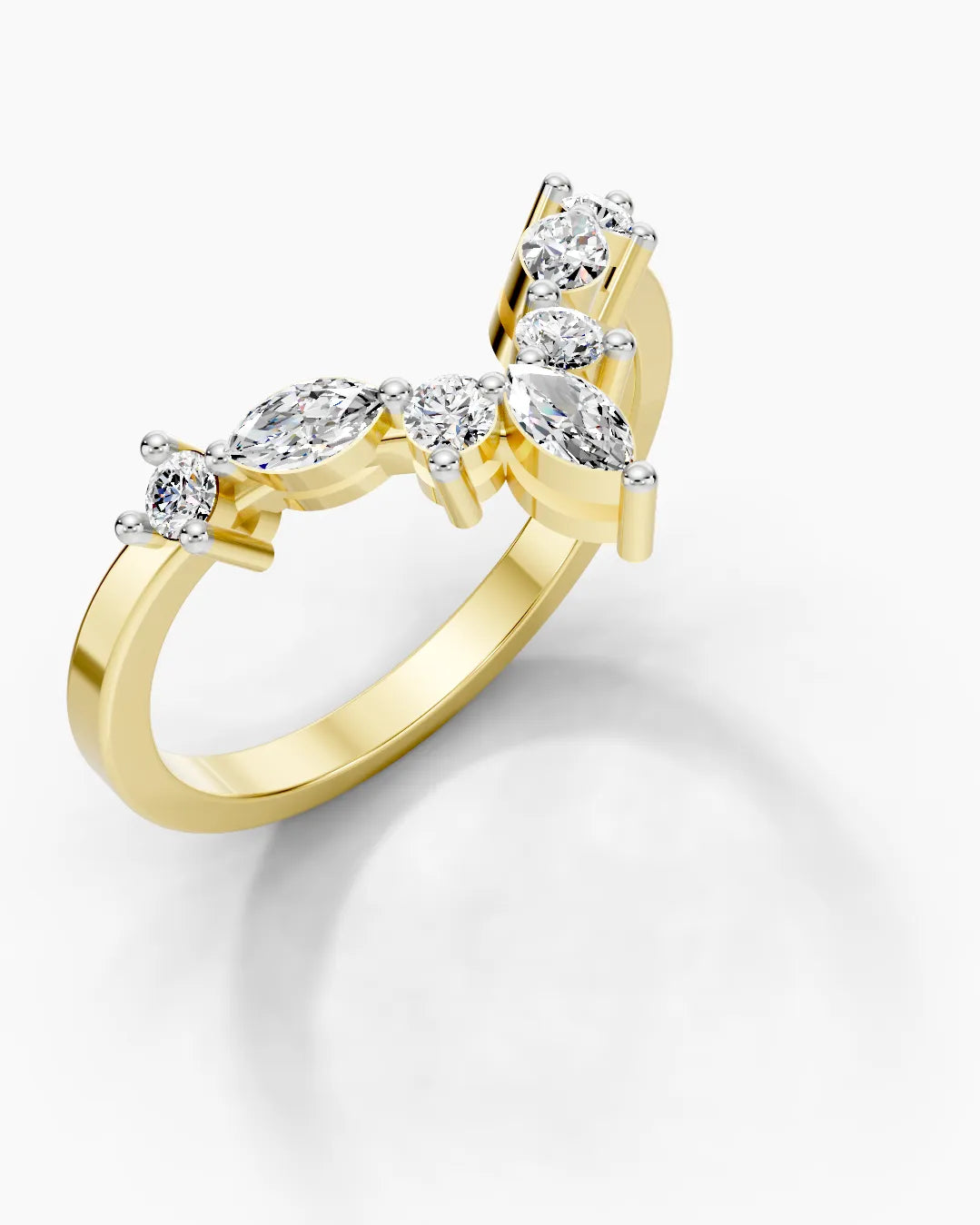 Crown Marquise Women Ring
