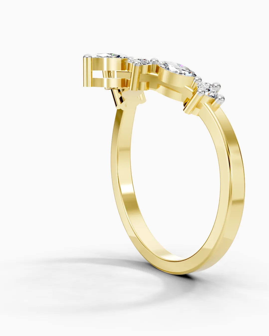 Crown Marquise Women Ring