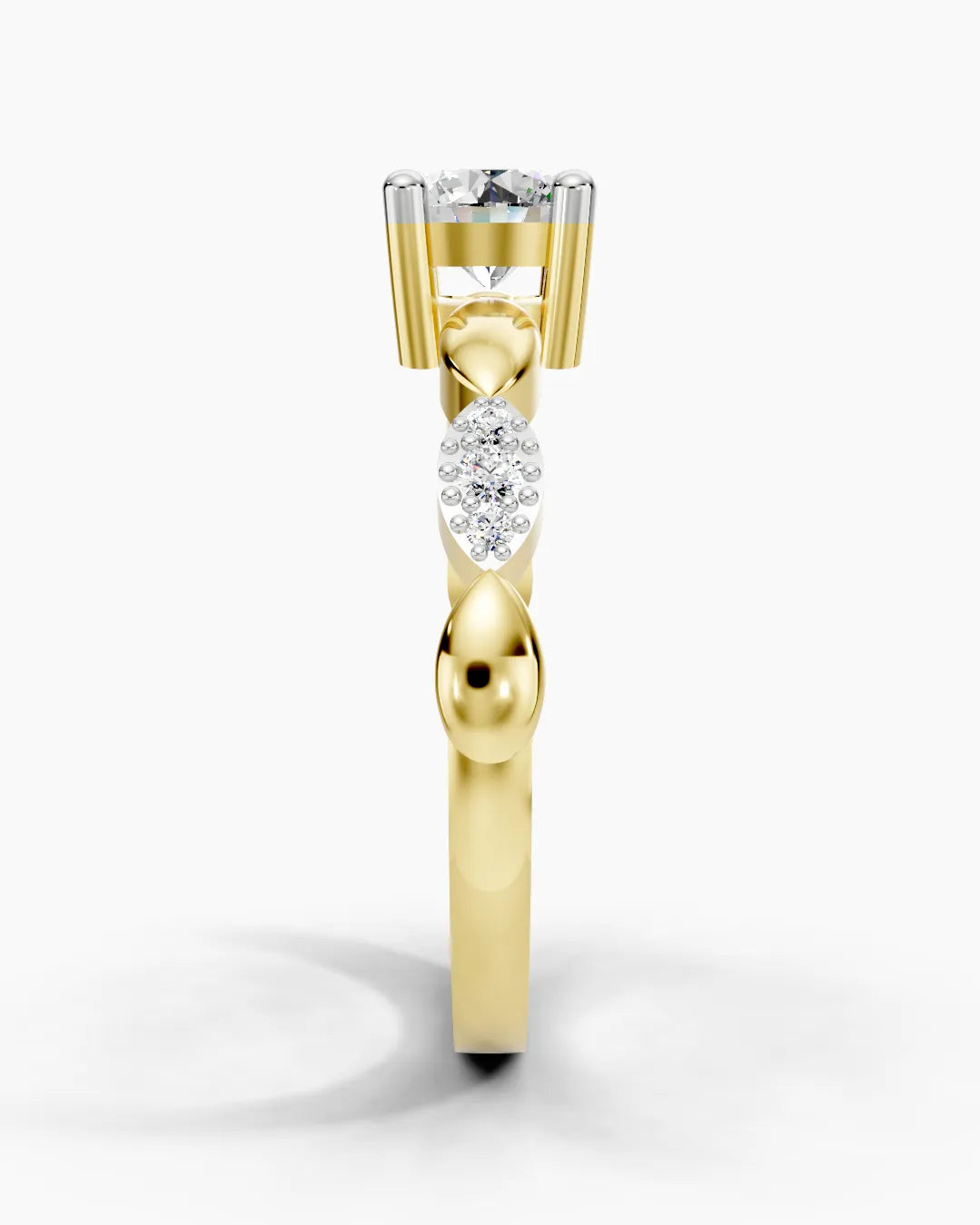 Center Beam Women Ring