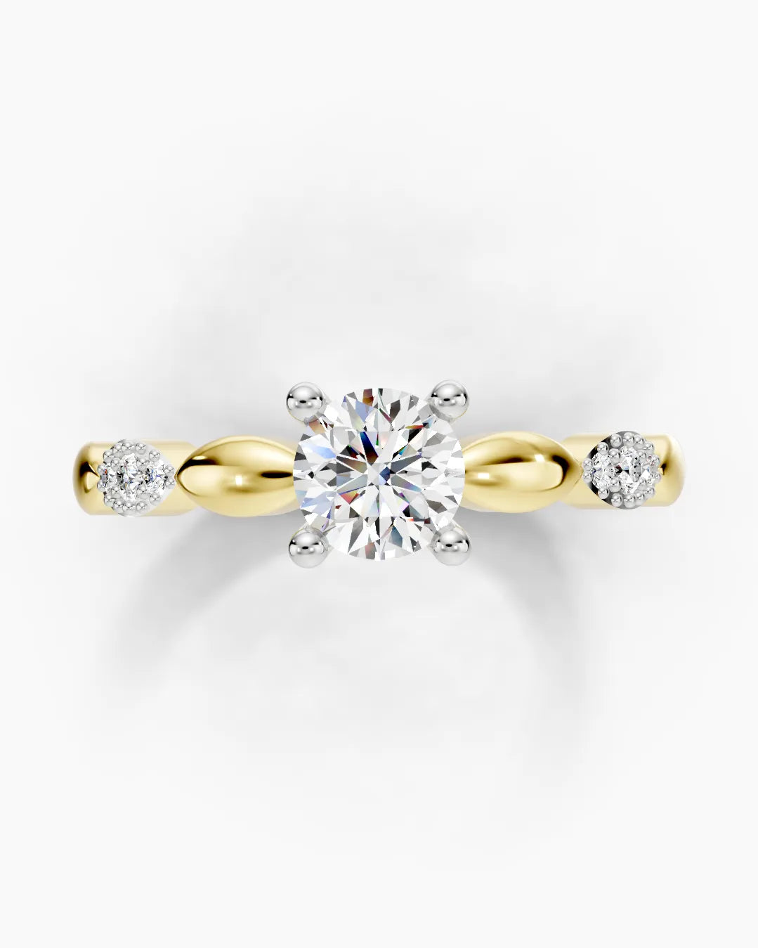 Center Beam Women Ring