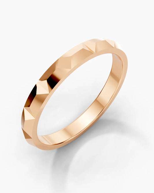 Golden Drift Women Ring