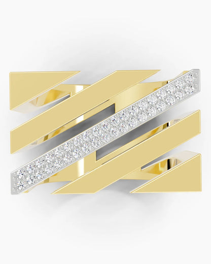 Slant Aura Women Ring