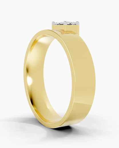 Emerald Spark Men Ring