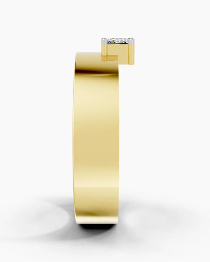Emerald Spark Men Ring