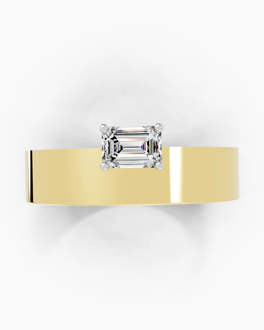 Emerald Spark Men Ring