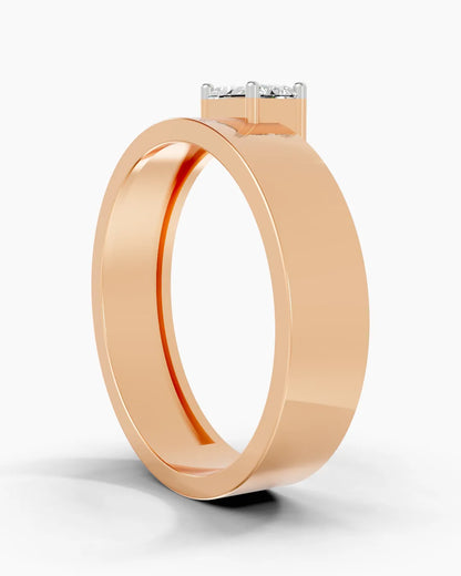 Emerald Glow Men Ring