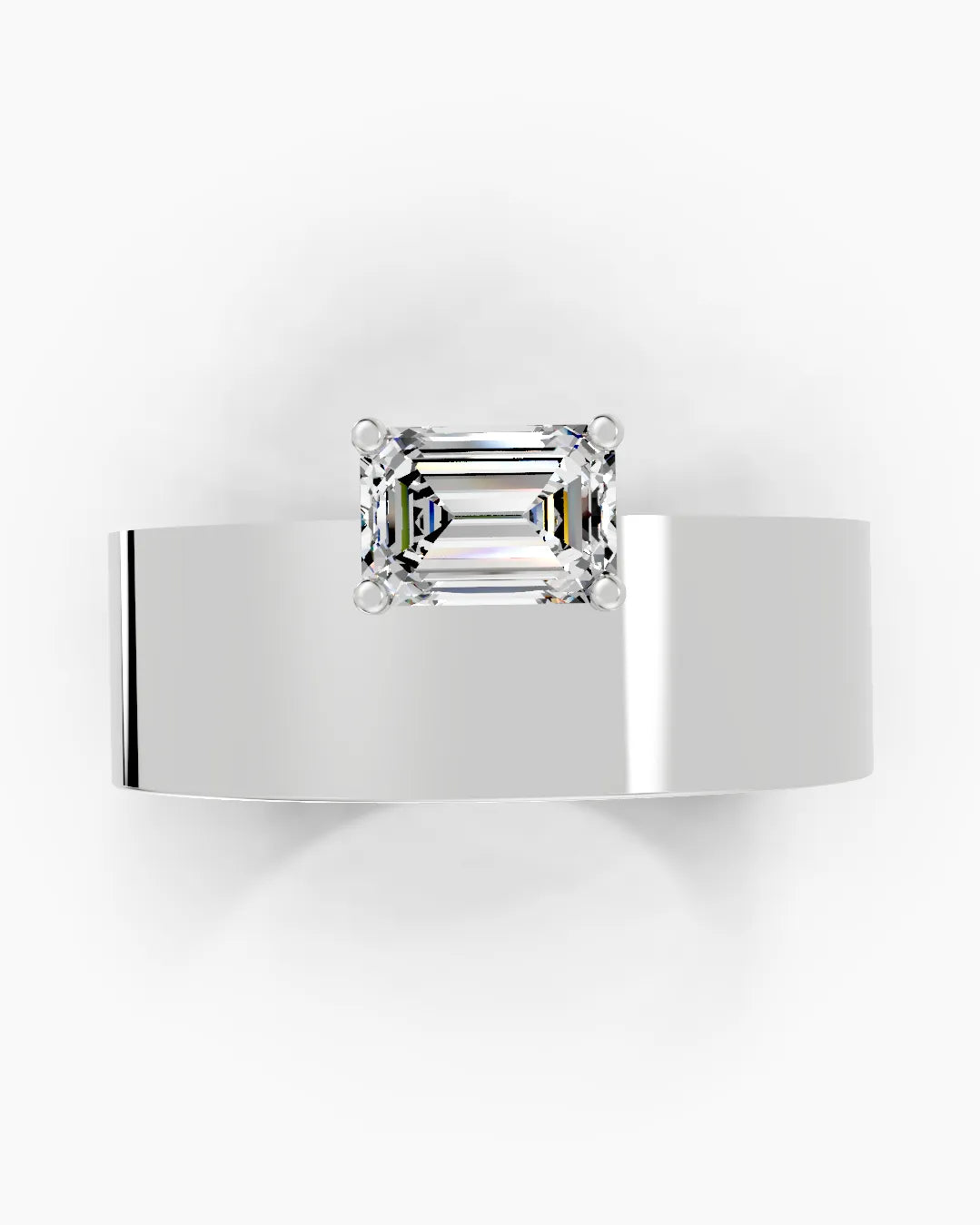 Emerald Radiance Men Ring