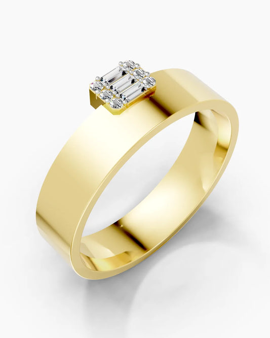 Baguette Glow Men Ring