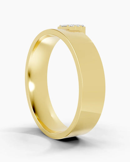 Baguette Glow Men Ring