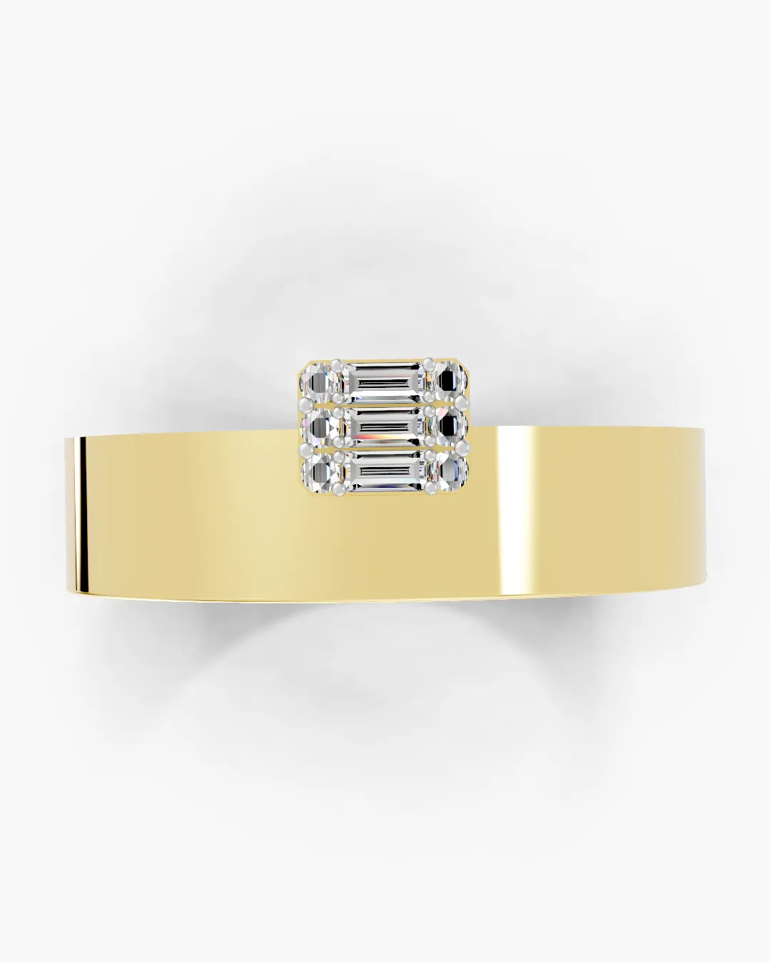 Baguette Glow Men Ring