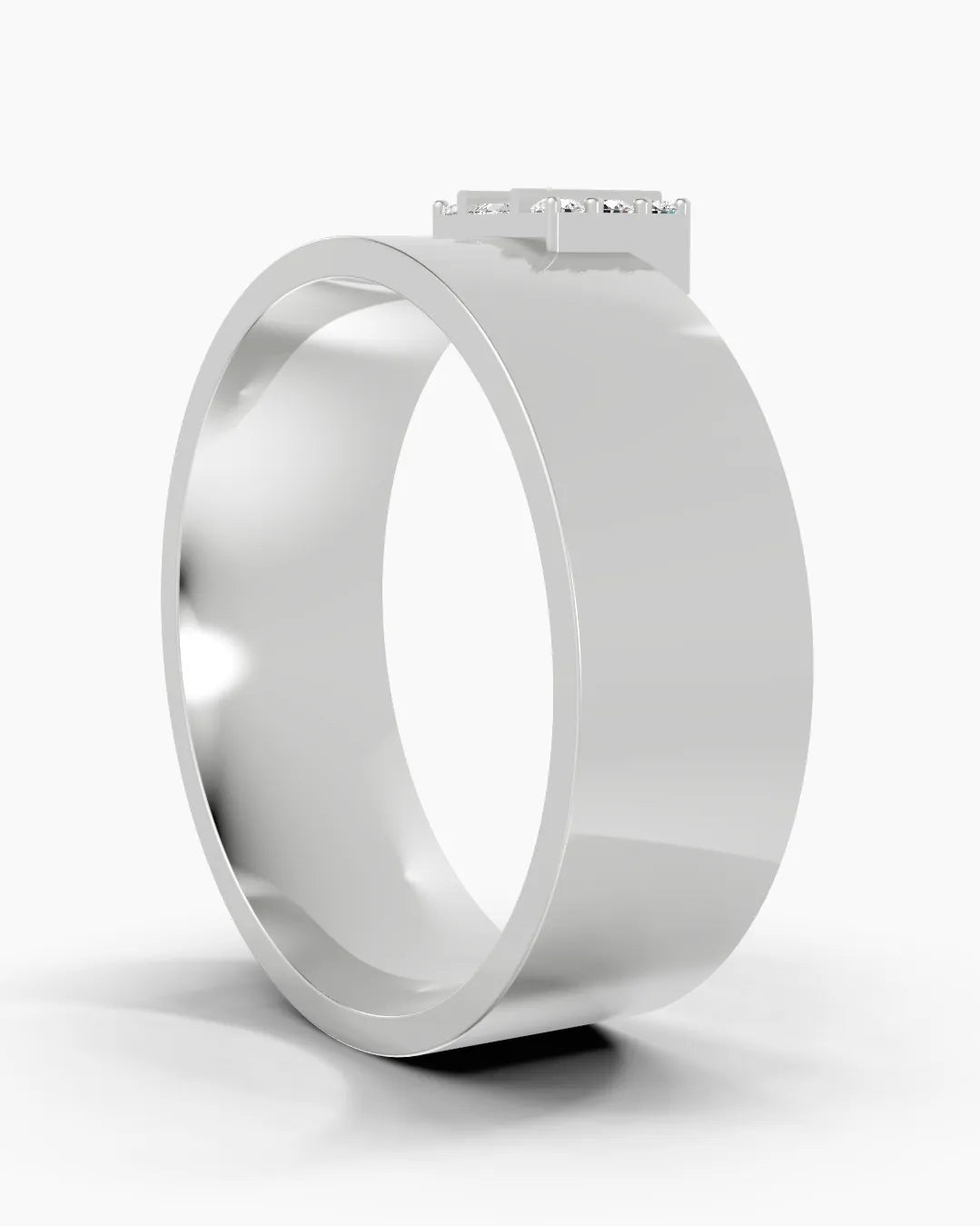 Baguette Gleam Men Ring