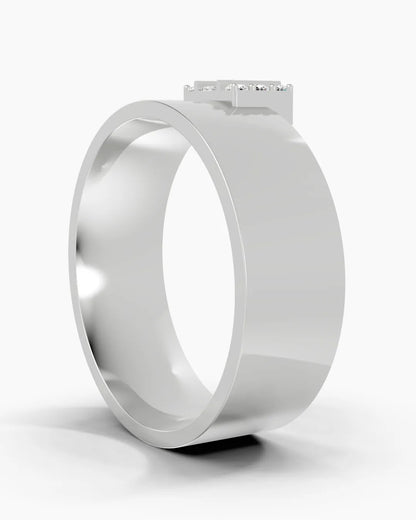 Baguette Gleam Men Ring