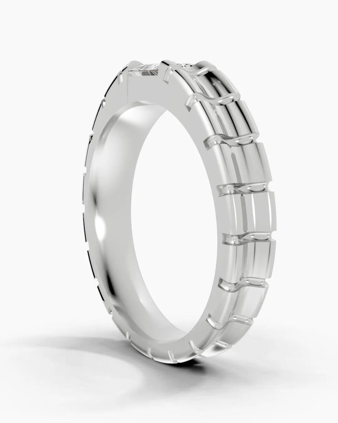 Starlit Ridge Men Ring